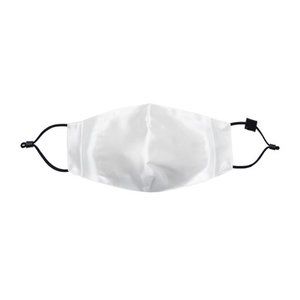 SILK FACE MASK WITH FILTER (WHITE)